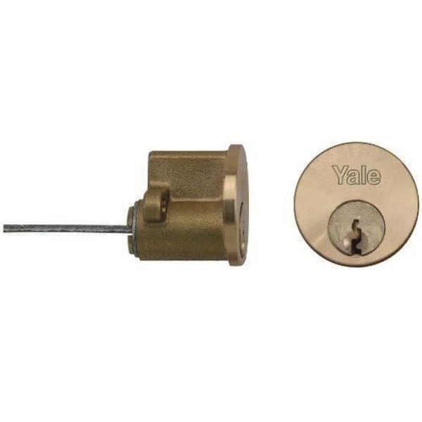 Yale Locks P1109 Cylinderlås i polerad mässing med 6 nycklar (Import till Storbritannien)