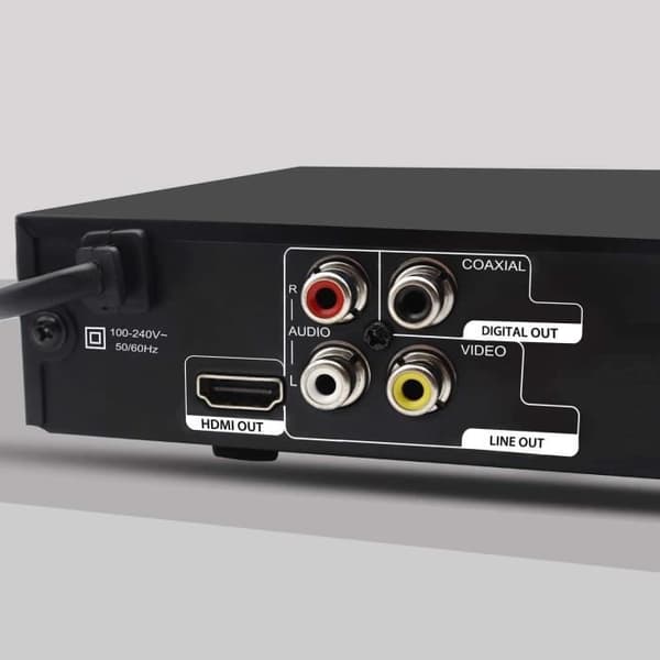 DVD-spelare - LONPOO - LP-099 - HDMI/RCA - Multi-region - 1080P Upscaling