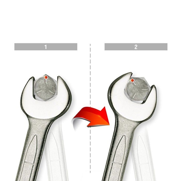 Cle mixte Teng verktyg - 109720102 - Nyckel mixte 8 mm ()