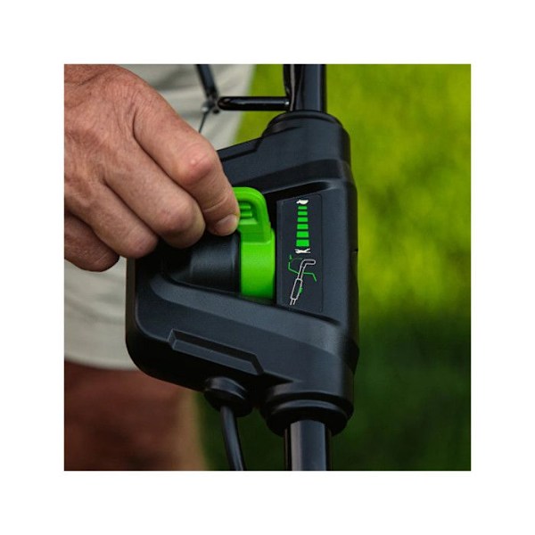 "Gräsklippare dragna 46 cm 40V GREENWORKS - Batteri 4,0Ah - Laddare - GD40LM46SPK4"