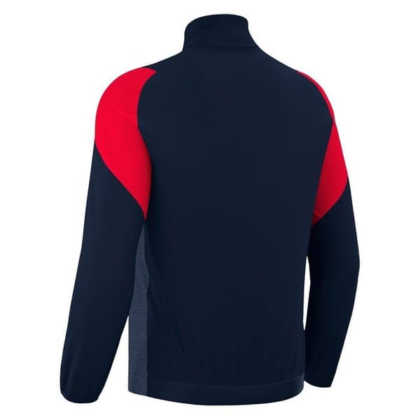 Macron Vanir full zip träningsjacka marinröd XXL