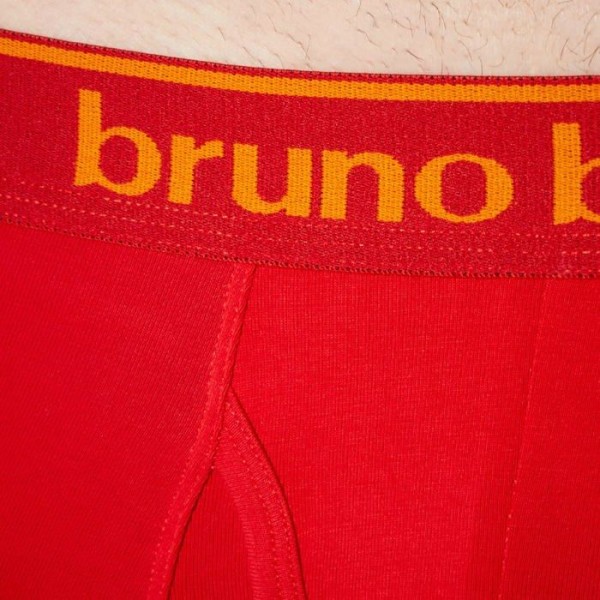 Boxer - shorty Bruno banani - 2201-2477/4561 - Herrunderkläder Svart/Orange XXXL