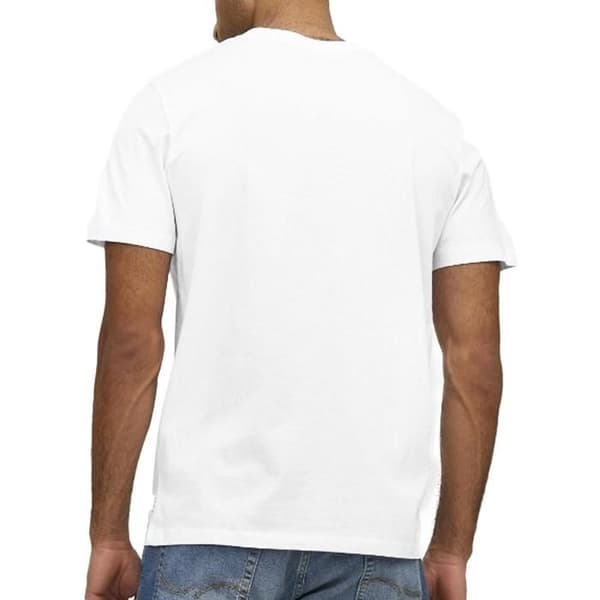 T-shirt Jack & Jones Organic Basic V-hals vit Slim M - 100% bomull Vit jag
