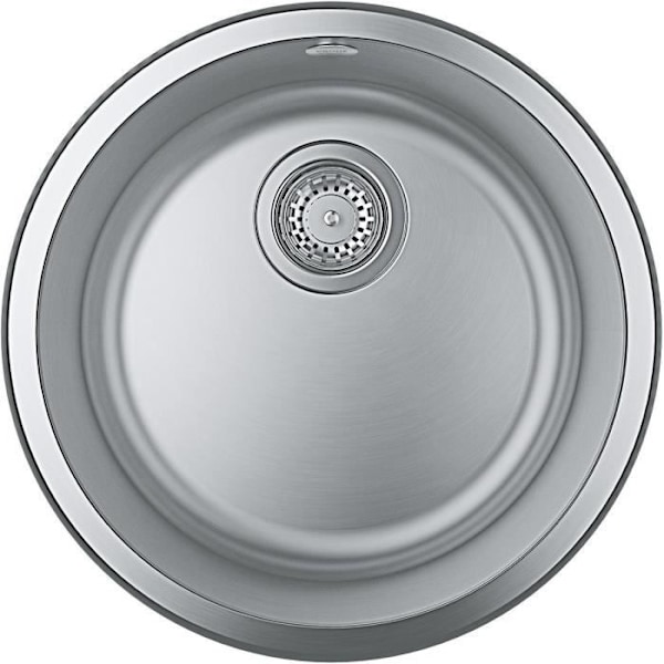 Diskbänk - Rostfritt stål - Inbyggd topp - GROHE K200 - 31720SD0