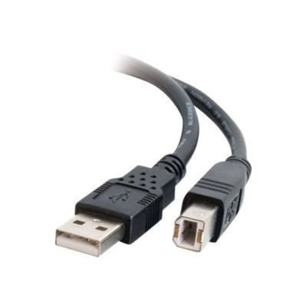 USB 2.0 A-b kabel - 2 m - Svart - Cables To Go