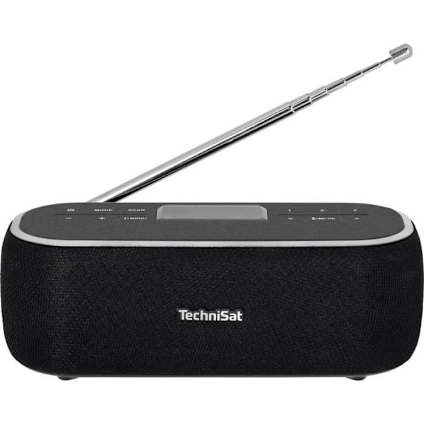 Bordradio - TECHNISAT - DIGITRADIO BT 1 - DAB+, FM - Bluetooth - Fria händer Svart