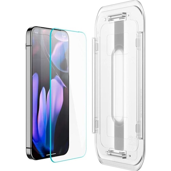 Fodral till Google Pixel 9 Pro XL (set 2) - Spigen Glas.tR EZ FIT - Genomskinlig