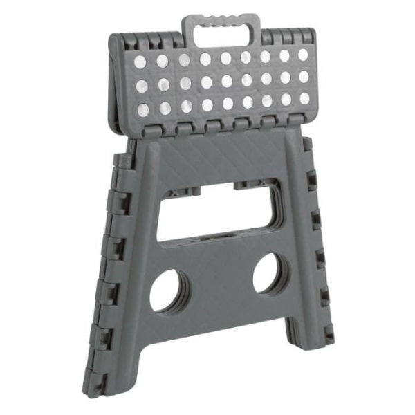 Arregui TB-032-G Multipurpose Folding Pall, Step Pall, 32 cm hög, grå Grå