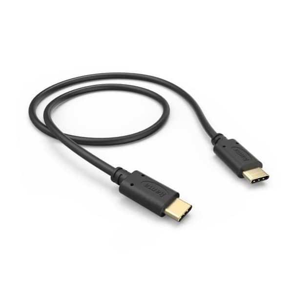 USB-C laddkabel - HAMA - 0,5 m - Snabbladdning - Snabb synkronisering