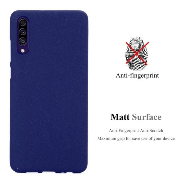 Skal till Samsung Galaxy A50 4G / A50s / A30s Coque in FROST DARK BLUE Fodral Skyddande Silikon TPU Fodral Frost mörkblå