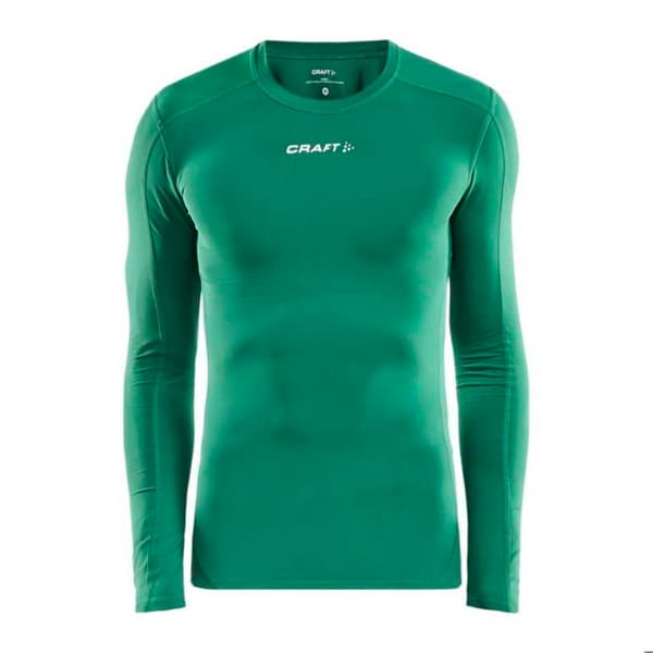 Craft pro control LS kompressionströja Vit S