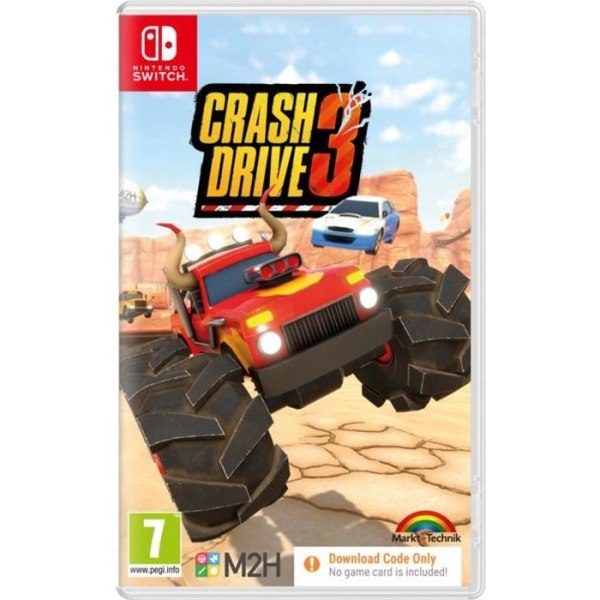 Crash Drive 3 Nintendo SWITCH (nedladdningskod)