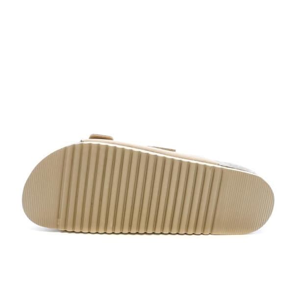 Sandaler Dam Xti Beige - Läder - Spänne - Platt beige 40
