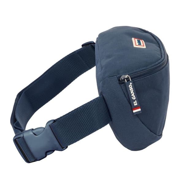 Barnväska - safta - 23x9x14 cm - Mörkblå - Hållbar polyester - Dragkedja - Avslappnad marinblå
