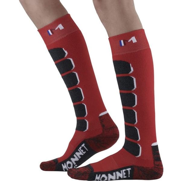 Chaussette Monnet barn Snow Park Röd 25/26
