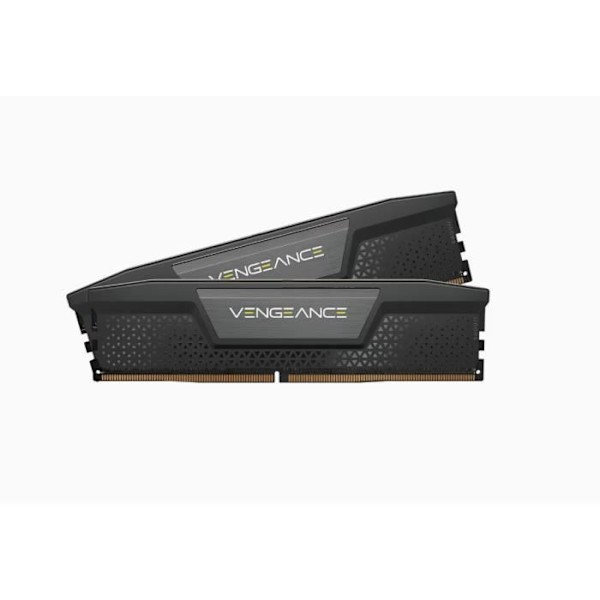 Minne RAM - CORSAIR - Vengeance DDR5 - 32GB 2x16GB DIMM - 6400 MHz - 1,40V - Svart (CMK32GX5M2B6400C32)