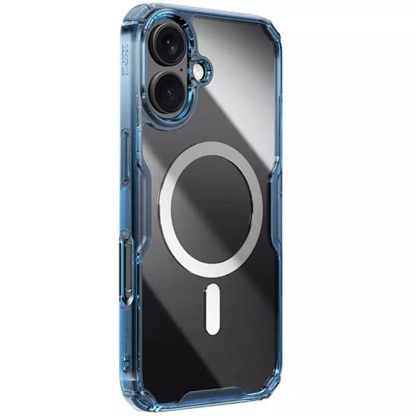 Skyddsfodral - Nillkin - iPhone 16 Plus - TPU - Semi-styv - Blå Blå