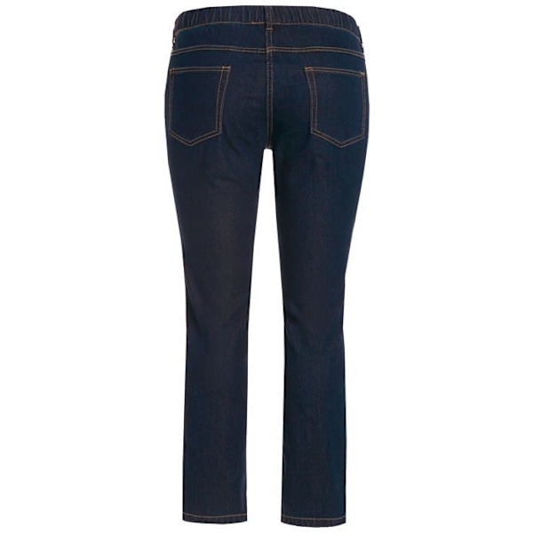 Ulla Popken Jeans - 69805494-94 - Denim Jeggings M.gurtelschlaufen Skinny Jeans för kvinnor Blå XXXL