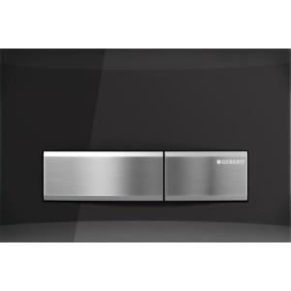 Geberit Sigma 50 avtryckarplatta - Rökt spegel / aluminium Rökt spegel/aluminium