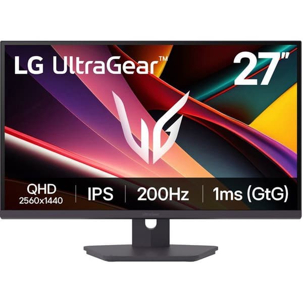 Gaming Skärm LG - 27" - QHD - 200Hz - IPS-panel - 1ms - G610A-B