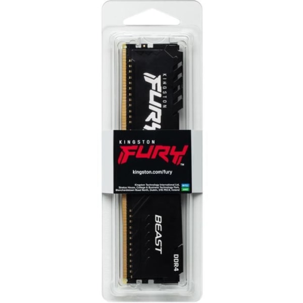 Kingston FURY Beast 8 GB DDR4 3733 MHz CL19 -minne