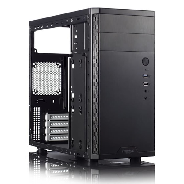 Fractal Design CORE 1100, PC, Micro-ATX, Mini-ITX, Svart, 14,8 cm, 35 cm, Botten