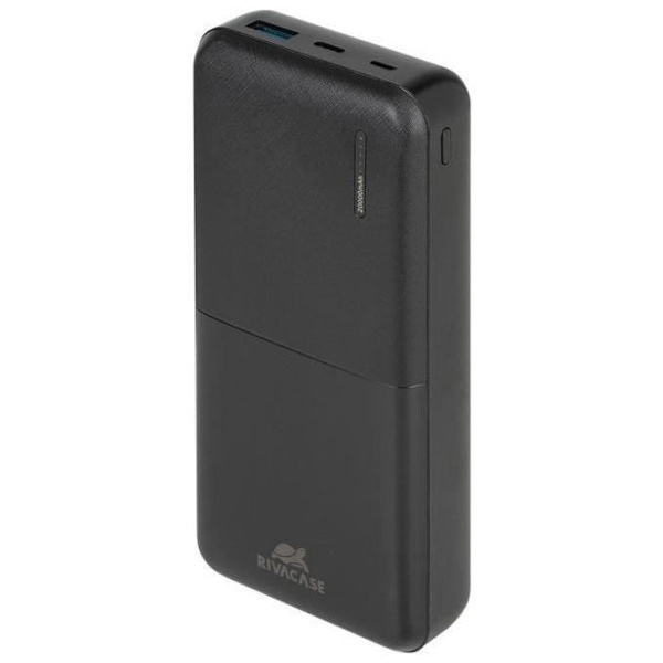 RIVACASE Powerbank Externt batteri Svart VA2571 (20 000 mAh)