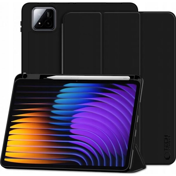 Skyddsfodral för surfplatta - fodral för Tech-protect STYLO SC XIAOMI PAD 7 / 7 PRO SVART