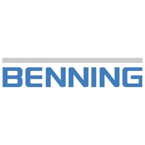 Benning MM 12 Multimeter 044088 Digital ISO Kalibreringsdatalogger CAT IV 600 V, CAT III 1000 V Display