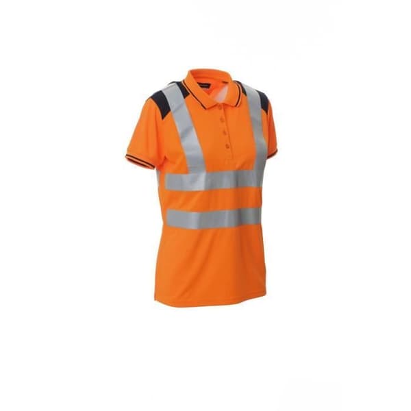 Payper Guard+ pikétröja för kvinnor Orange/marinblå S