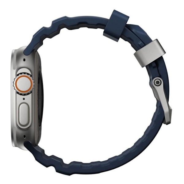 Nomad Armband Rocky Point för Apple Watch 42mm / 44mm / 45mm / 49mm - Atlantisk / Grå - NM013589858