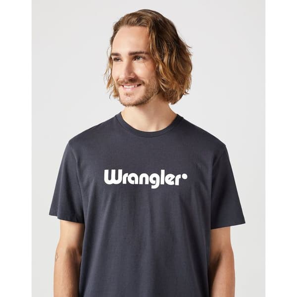 Wrangler logotyp utslagsplats svart M