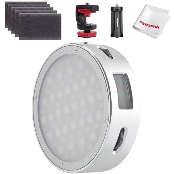 Godox R1 Mini Rund RGB LED Ficklampa