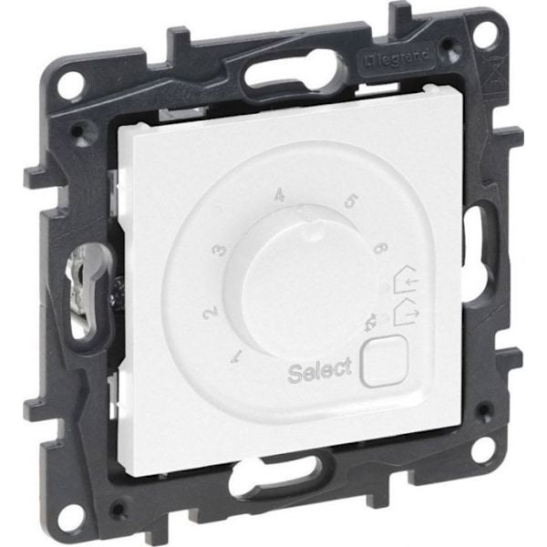 Termostat för inomhusbruk Legrand Niloe Step - Termostat för golvvärme - Vit 863142 himp