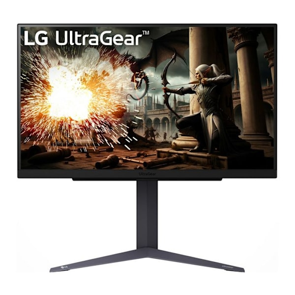 MONITOR - LG - 27GS75QX-B - 2560 x 1440 pixlar - IPS - 1 ms - HDMI - DisplayPort - AMD FreeSync Svart