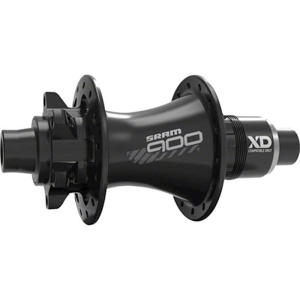 Bakre nav 900 skiva 6 hål 28 hål Sram XDR Bussning Cassette Body 12v QR/12x142 - Svart - TU Svart