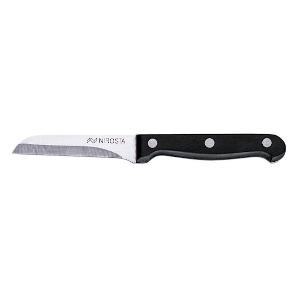 Grönsakskniv 18 cm Nirosta Mega Svart, rostfritt