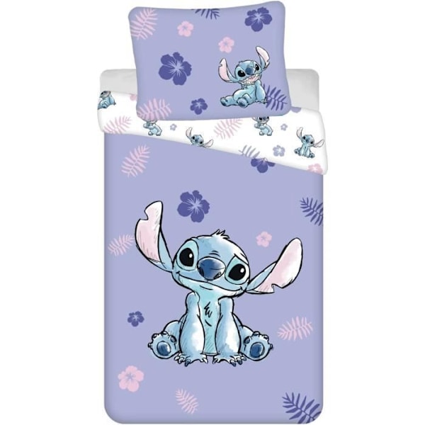 Sängset - Jerry Fabrics - Lilo & Stitch - 3 Delar - 100% Bomull - Maskintvättbar