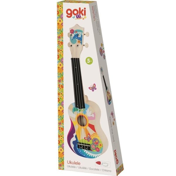 Goki - Ukulele Flower Power - GOLLNEST & KIESEL beige