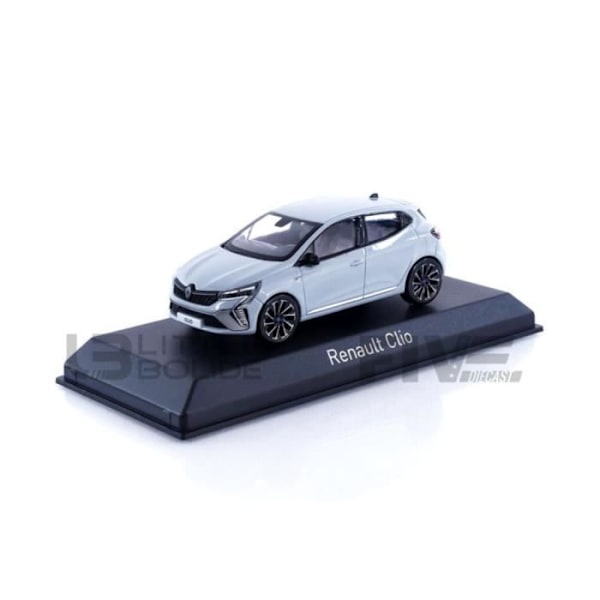 Samlarbil i Miniformat - NOREV - Clio Esprit Alpine - 2024 - Grå Keramik - 1/43 Keramisk Grå