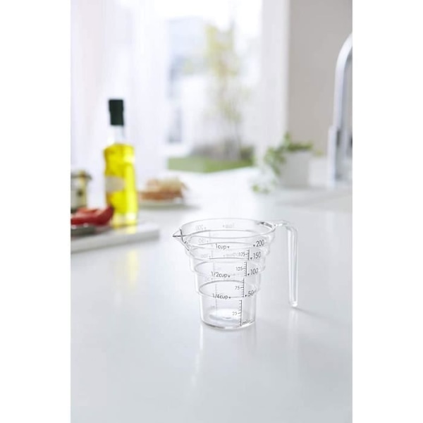 Yamazaki Yamazaki Clear Tritan Mätkopp, Tritan, Clear, S
