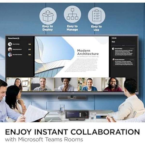 ViewSonic TeamJoin TRS10 certifierad för Microsoft Teams-rum inkluderar en mini-PC med datormotor MPC310-W31-TU och en