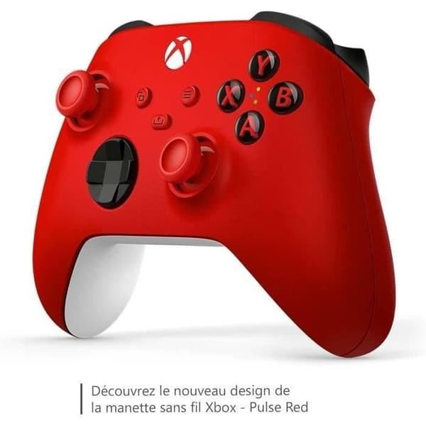 Spelkontroll - Xbox - Trådlös - Röd Röd