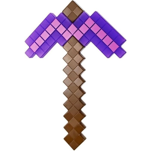 Replika av den förtrollade plasthacken - JAKKS PACIFIC - Minecraft lila och brun