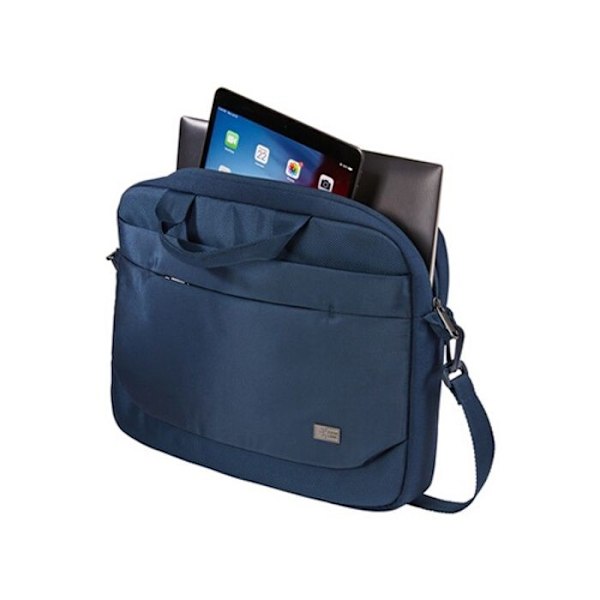Bärväska för bärbar dator - CASE LOGIC - ADVA-114 - 13"/14" - Blå - Polyester