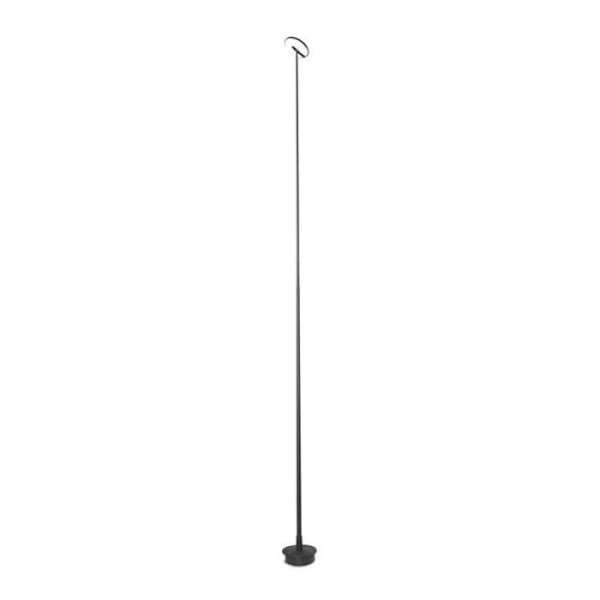 Design utomhusgolvlampa Invisible LED IP54 H210 cm - Svart 0,000000