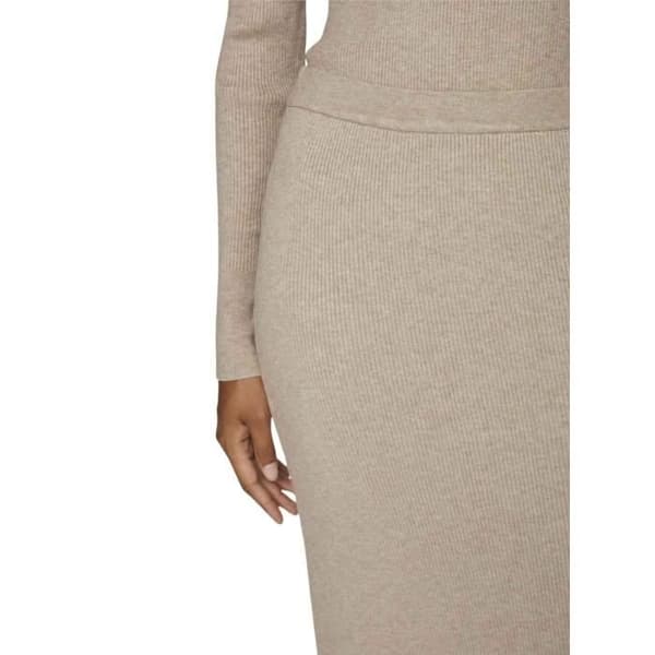 Jupe Vila Vicomfy Beige för Kvinna beige M