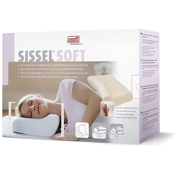 Ergonomisk kudde - Sissel - Sissel Soft - Minnesskum - 47x33x14 cm - Fast komfort