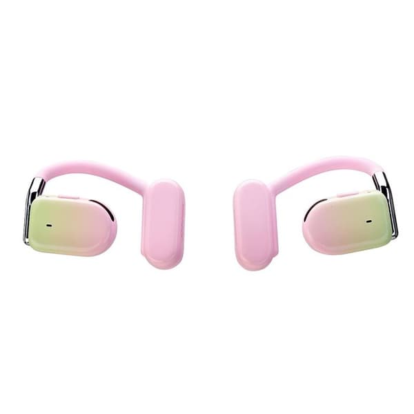 Trådlösa hörlurar (JR-OE2)Bluetooth 5.3, Open Ear, True Wireless, Microphone, ENC - JoyRoom - Rosa
