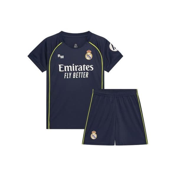 Real Madrid Mbappé Junior 152 - Blå Tröja och Shorts (Barn) Marin 152 cm